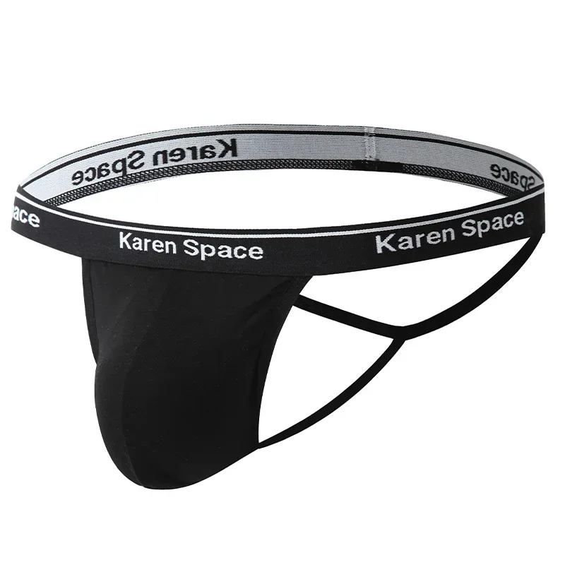 ملابس داخلية رياضية قطنية سريعة الجفاف للرجال على شكل حرف T من الخلف قابلة للتنفس ومثيرة للمثليين #1