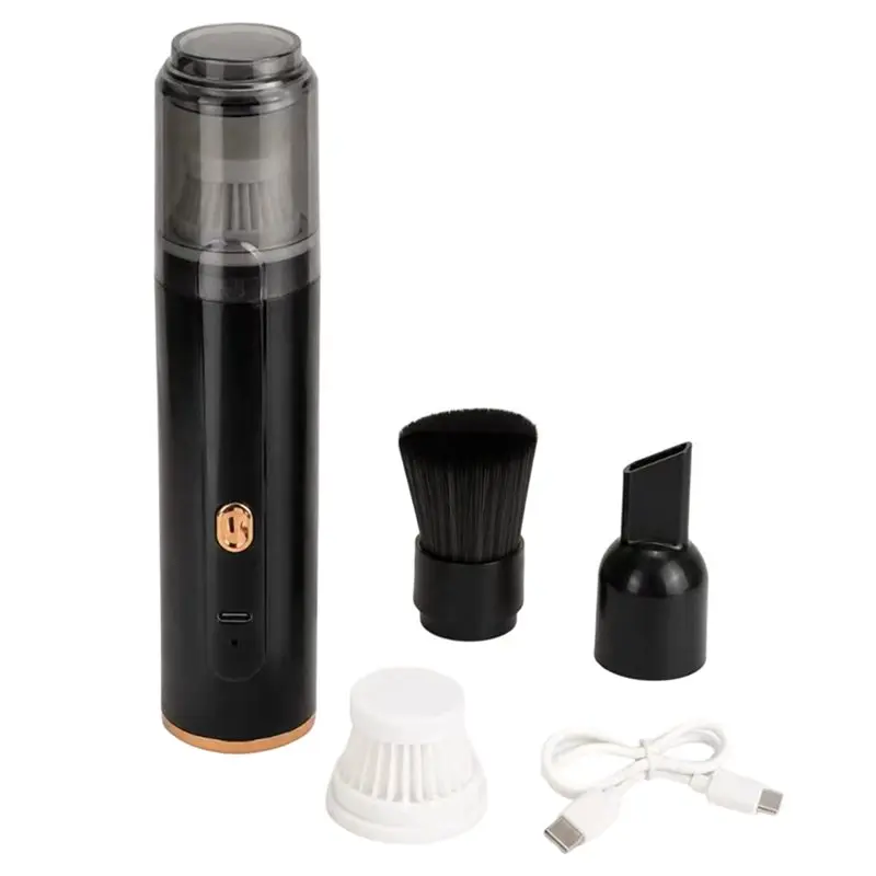 A74G-Miniature Handheld Coffee Grinder Vacuum With Strong Suction And Quiet Operation For Efficient Cleaning
