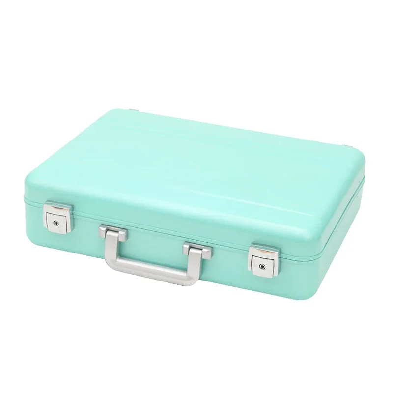 20 Inches Pure Aluminum Magnesium Alloy Material Hard Side One-Piece Molded Aluminum Briefcase for Business Attache