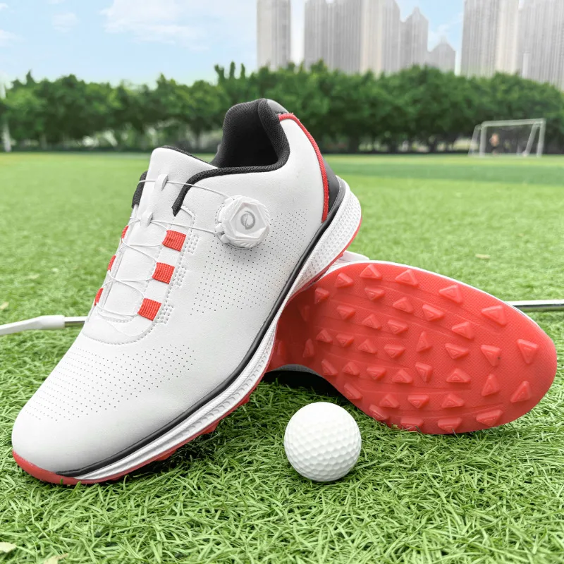 

2026 Men Golf Shoes Comfortable Golfers Sneakers Professional Size 39-49 Golfing Shoes Lightweight
