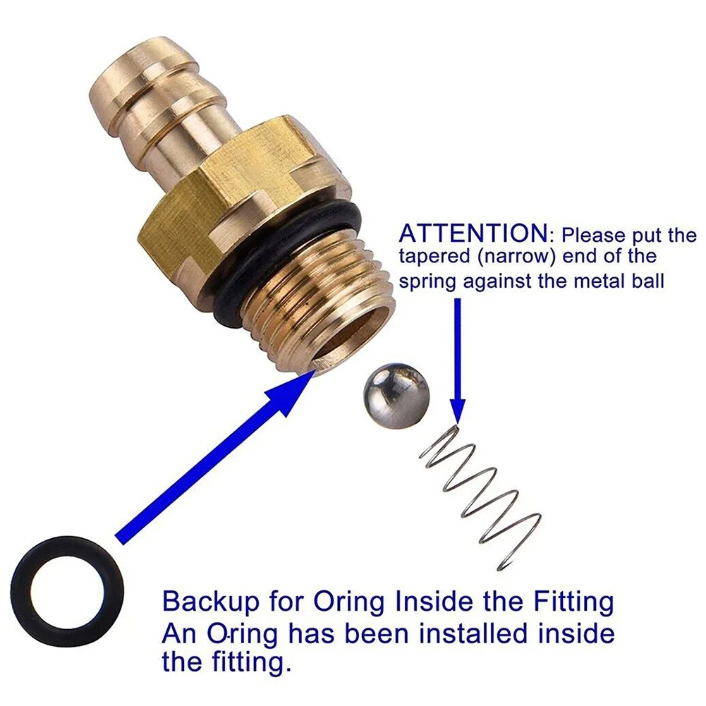 1 Set Metal Chemical-Soap Injector High Pressure Washer For GE Kit Is Compatible With Pumps 190593GS/190635GS/203640GS Tools