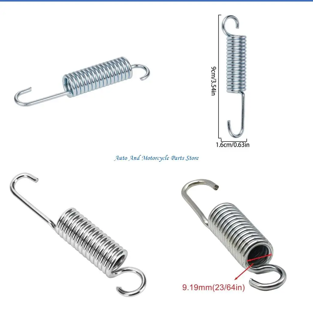 P9FD Easy Installation Motorcycle Kickstand Spring for B200R CX100X RB200 RT100 RT200 Rustproof Spring Replacement Accessory