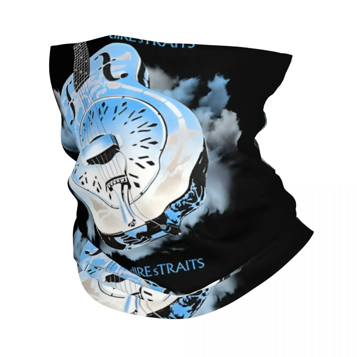 Vintage Brothers In Arms 1985 Tour Dire Straits Bandana Neck Cover Printed Motocross Wrap Scarf Cycling Face Mask Hiking Unisex