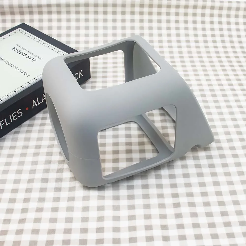 

Silicone Protective Case with Handle for Tonies Toniebox 2 Speaker, Anti-Drop Cover,Simple Solid Color Lightweight Storage Shell