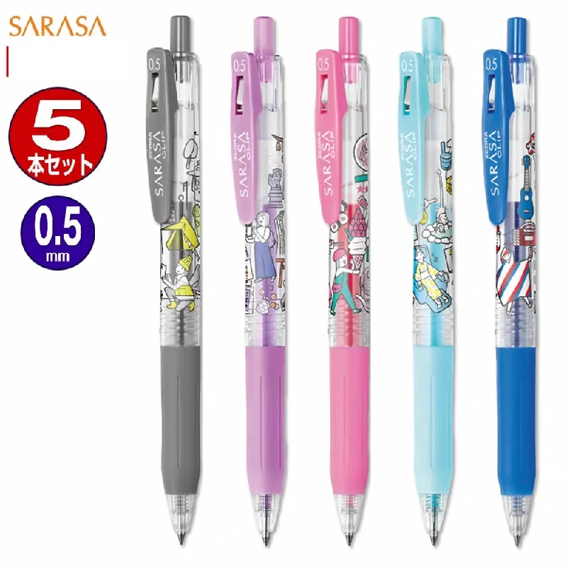 SARASA-JJ15色のジェルペン、0.5mm、トラベル、限定、日本製スタイル画家、観光用、署名ペン、日本製文房具、1個