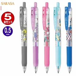 1pcs SARASA JJ15 Color Gel Pen 0.5mm Travel Limited Japanese Style Painter Tourist Attractions Signature Pen Japanese Stationery
