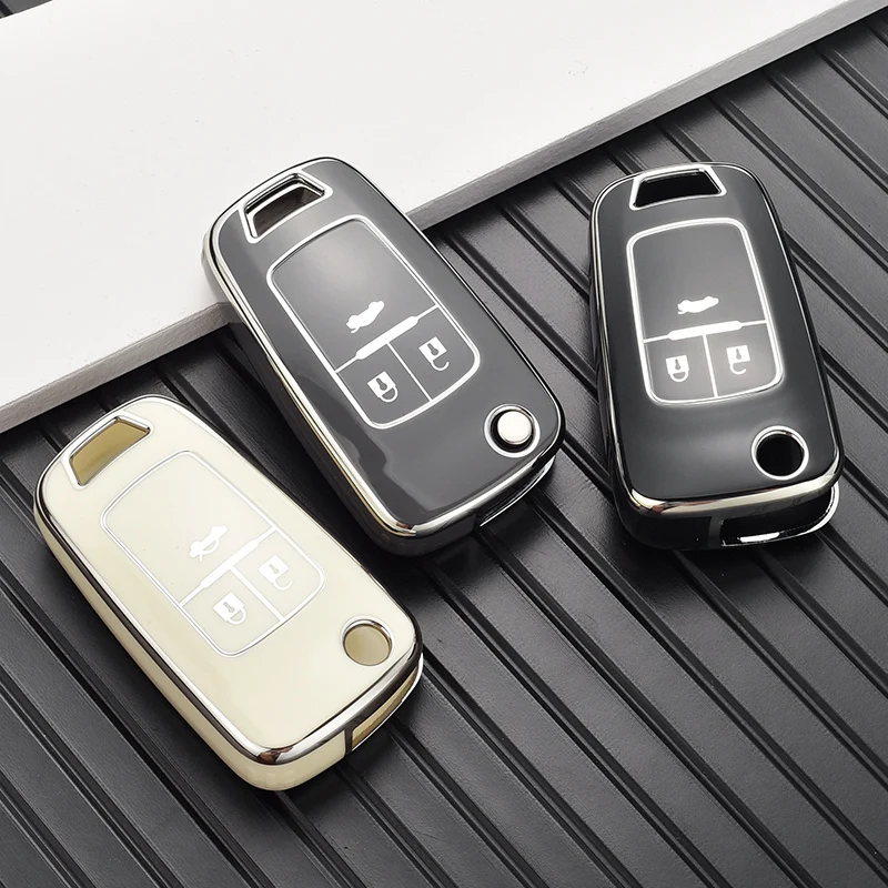 

TPU Car Key Case Cover Protection for Chevrolet Cruze Aveo Trax Sail Malibu Captiva Opel Vauxhall Astra J Corsa Insignia Mokka