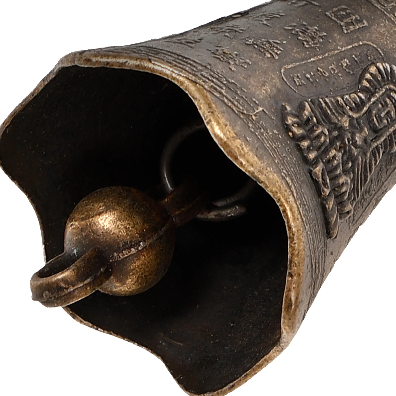 

Vintage Bell Retro Wind Chime Charm Mini Fengshui Jingle Bell Decorative Ornament For Diy Craft Home Office Wedding Party