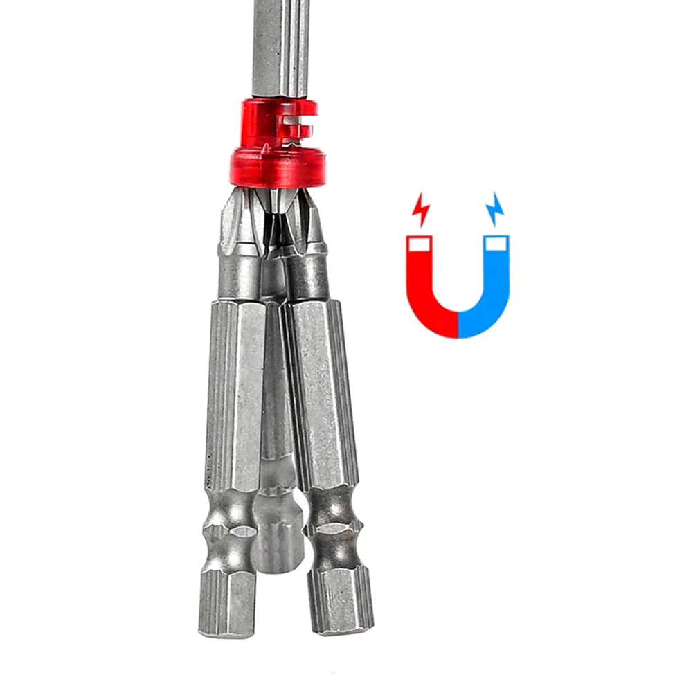 Electric Screw Tools Screwdriver Bit For Drywall Bits For Plasterboard Screws Magnetic Ring Batch Head Single Head