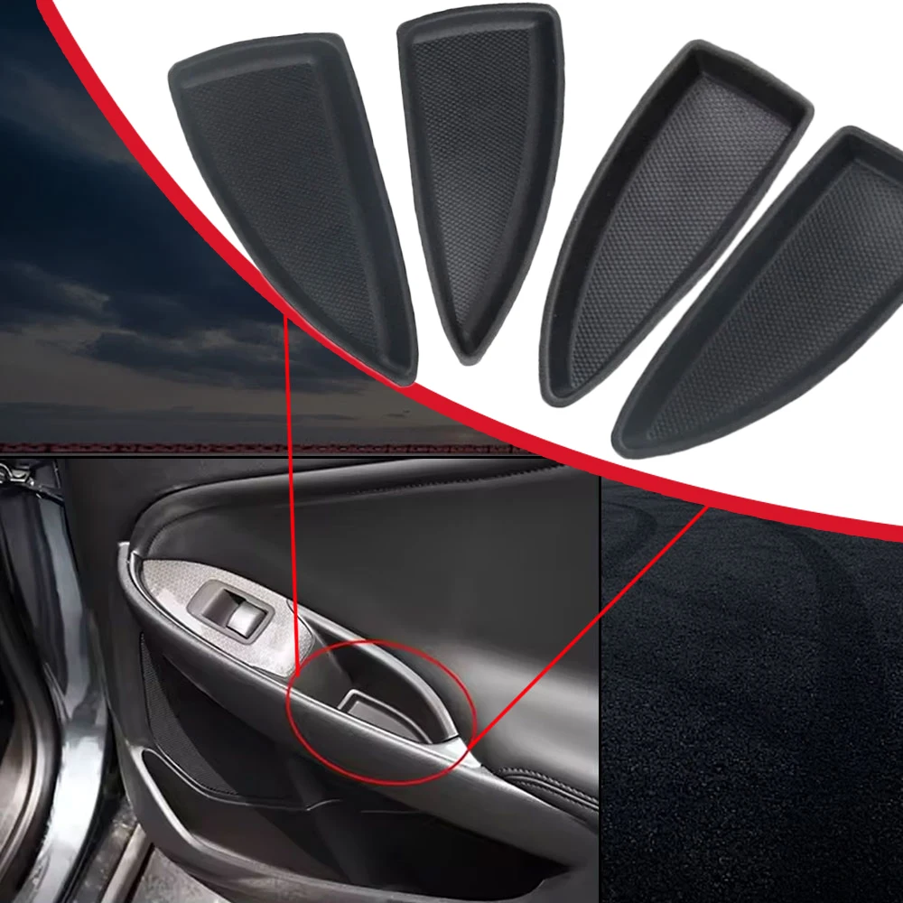 

1pc Car Left/Right Switch Bezel Cover Door Side Storage Box Plastic Front/Rear Handle Organizer for Chevrolet Malibu 2016-2018