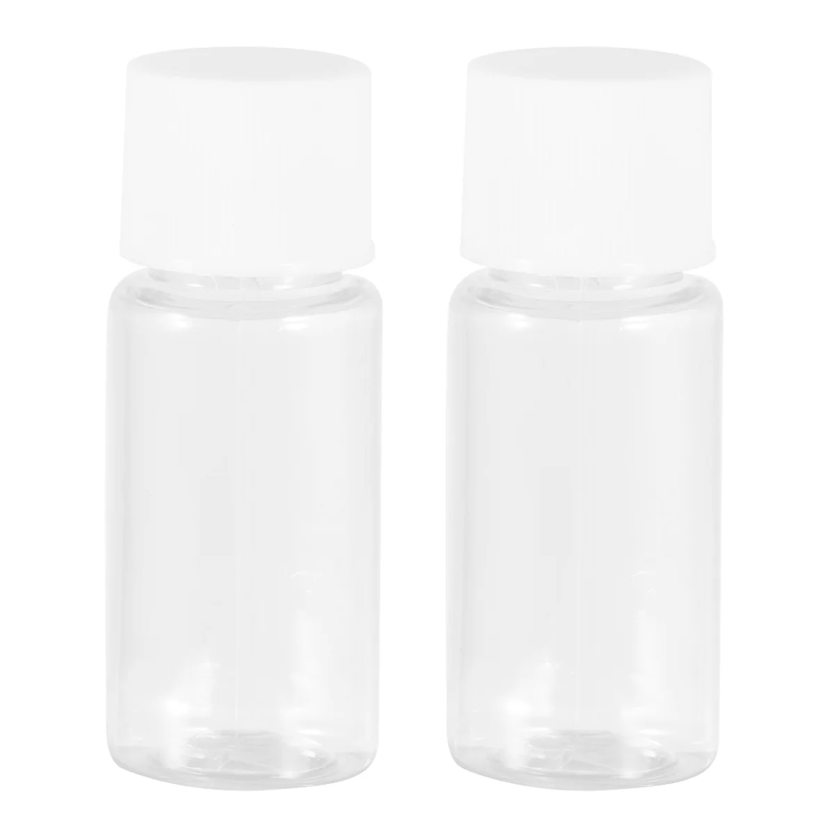 25pcs 10ml Sample Bottles Refillable Plastic Transparent Lotion Bottle Shower Gel Container Lotion Bottles