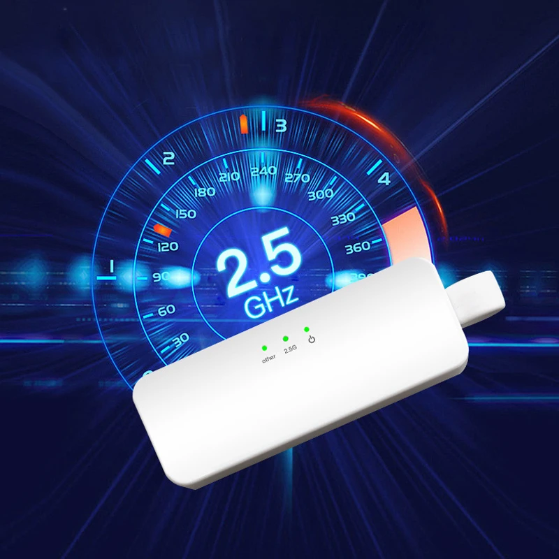 Speed Type C Ethernet Network Adapter 2.5G USB RJ45 Gigabit Network Card 2500Mbps USB 3.0 Ethernet Type-C RJ45 Lan Cable Adapter