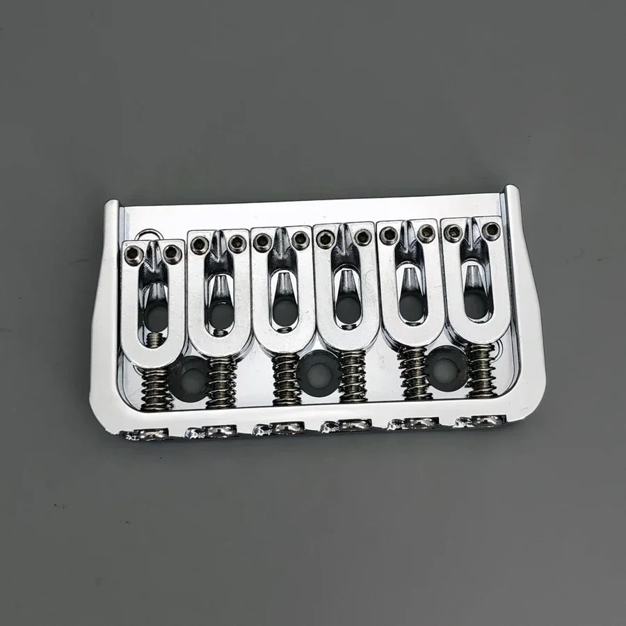 

6 Strings Fixed Guitar Bridge Guitar Accessories Black Chrome Gold