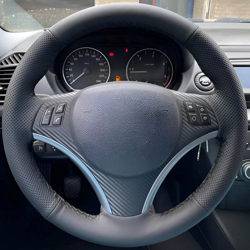 

Для BMW 3-й серии, прошитый вручную чехол на руль, легкий и дышащий, модификационный дизайн с полным покрытием