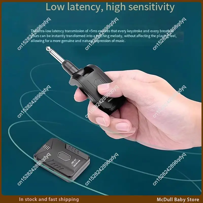 

ABJA-Wireless Earphone Monitor System Low Latency In Ear Wireless Transmitter Receiver Support 12 Channel Bank