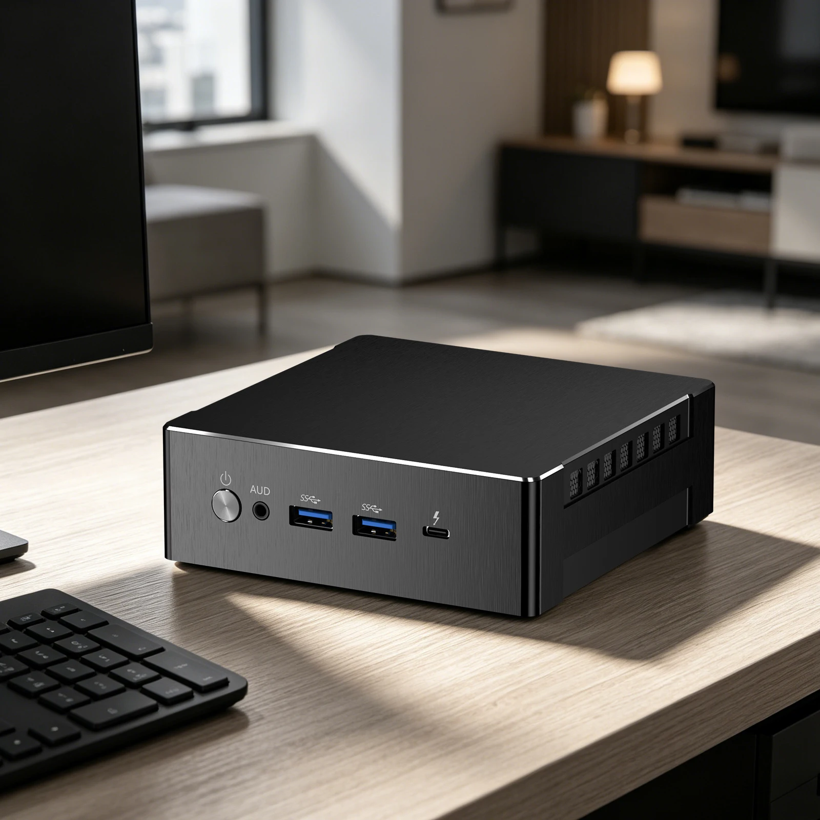 Msecore MQ50 AMD Ryzen 7 9 Windows 11 Mini PC Desktop Computer Portable Office Minipc DDR5 NVME SSD WiFi6E Thunderbolt 2LAN 4K