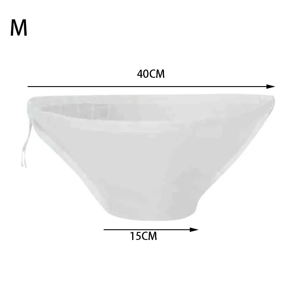 

Bowl Shape Cheese Cloth Bag for Straining with Closed Edges Fabric Fine Mesh Cloths Soy Milk Bags Reusable