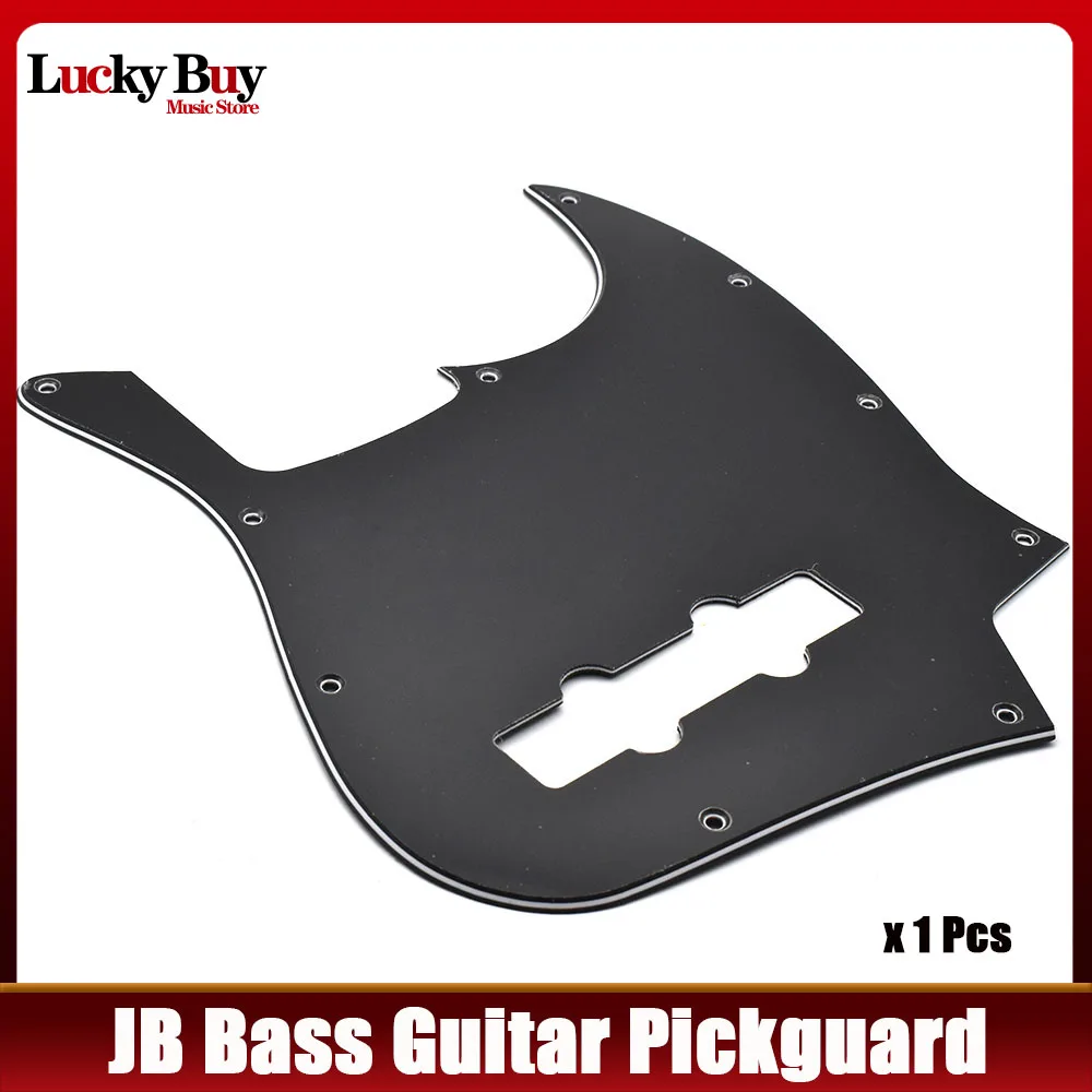 10 ثقوب JB باس Pickguard اختيار الحرس لوحة الصفر ل باس الجاز القياسية لملحقات الغيتار البلاستيكية JB 3رقائق