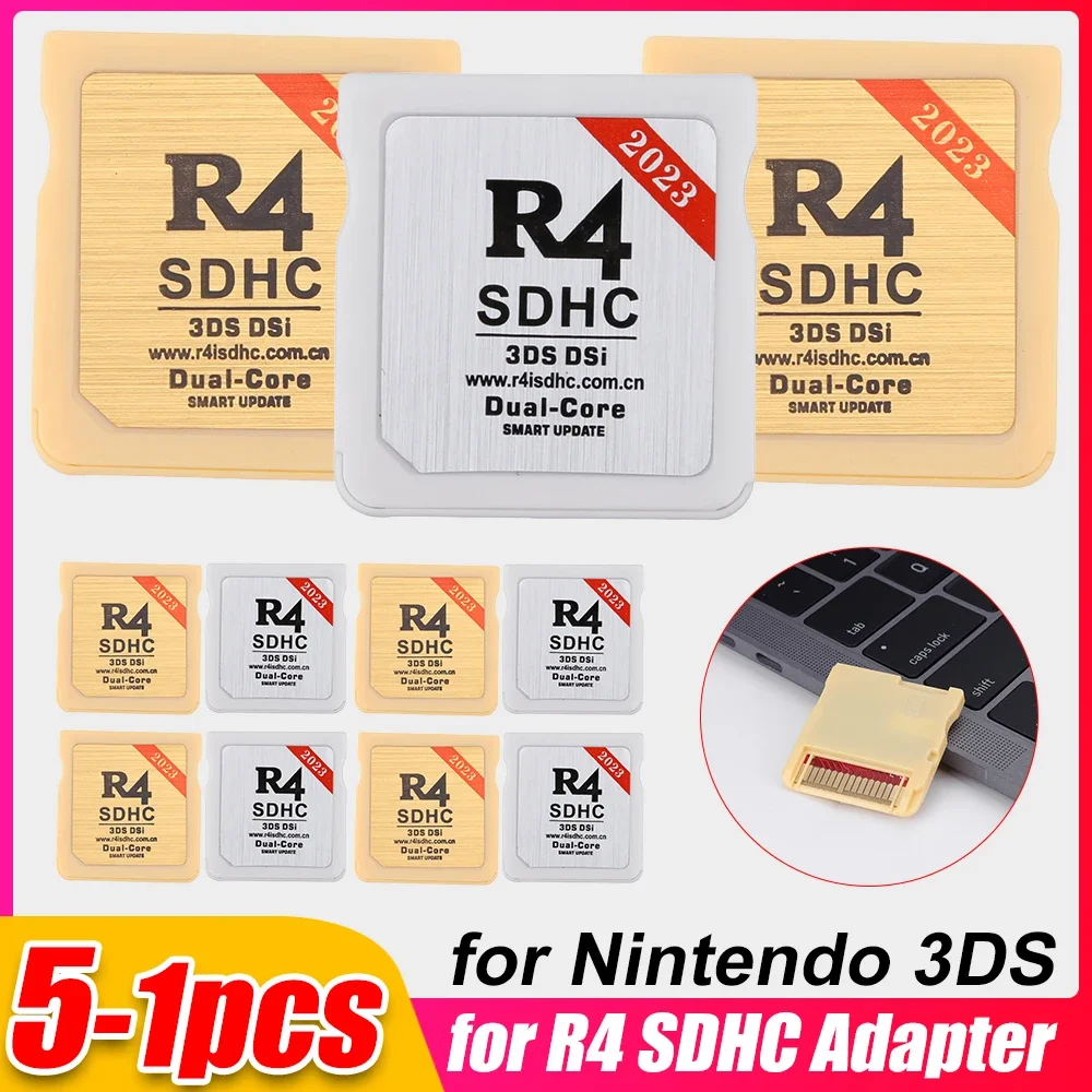 For R4 DS PRO/R4 GOLD RTS Adapter Burning Card Secure Digital Memory Card Game Card Portable Flashcard for NDS/NDSL Accessories