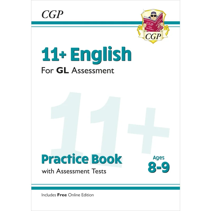 11 GL English Practice Book  Assessment Tests  Ages 89 With Online Edition CGP Books 9781789081534