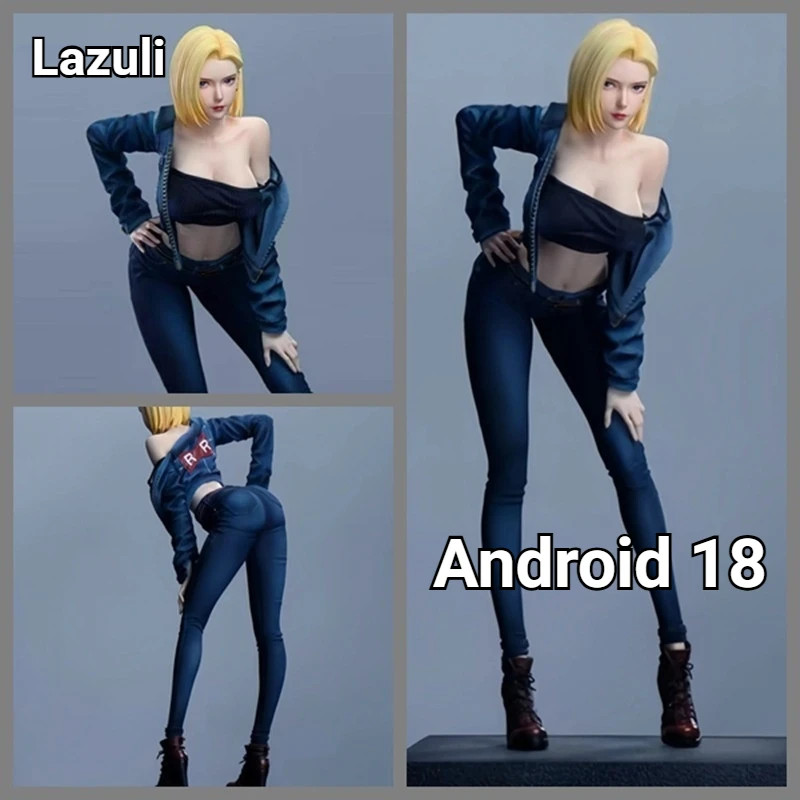 

Anime Dragon Ball Android 18 Super Saiyan Standing Collectible Figure Desktop Decoration Pc Case Ornament For Adult Anime Fans