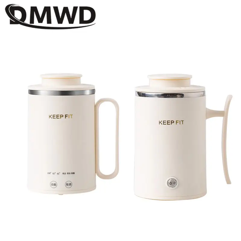 Dmwd-多機能給湯器、ポータブル断熱カップ、自動電源オフ、ミニ植木鉢、高速沸騰、0.4l