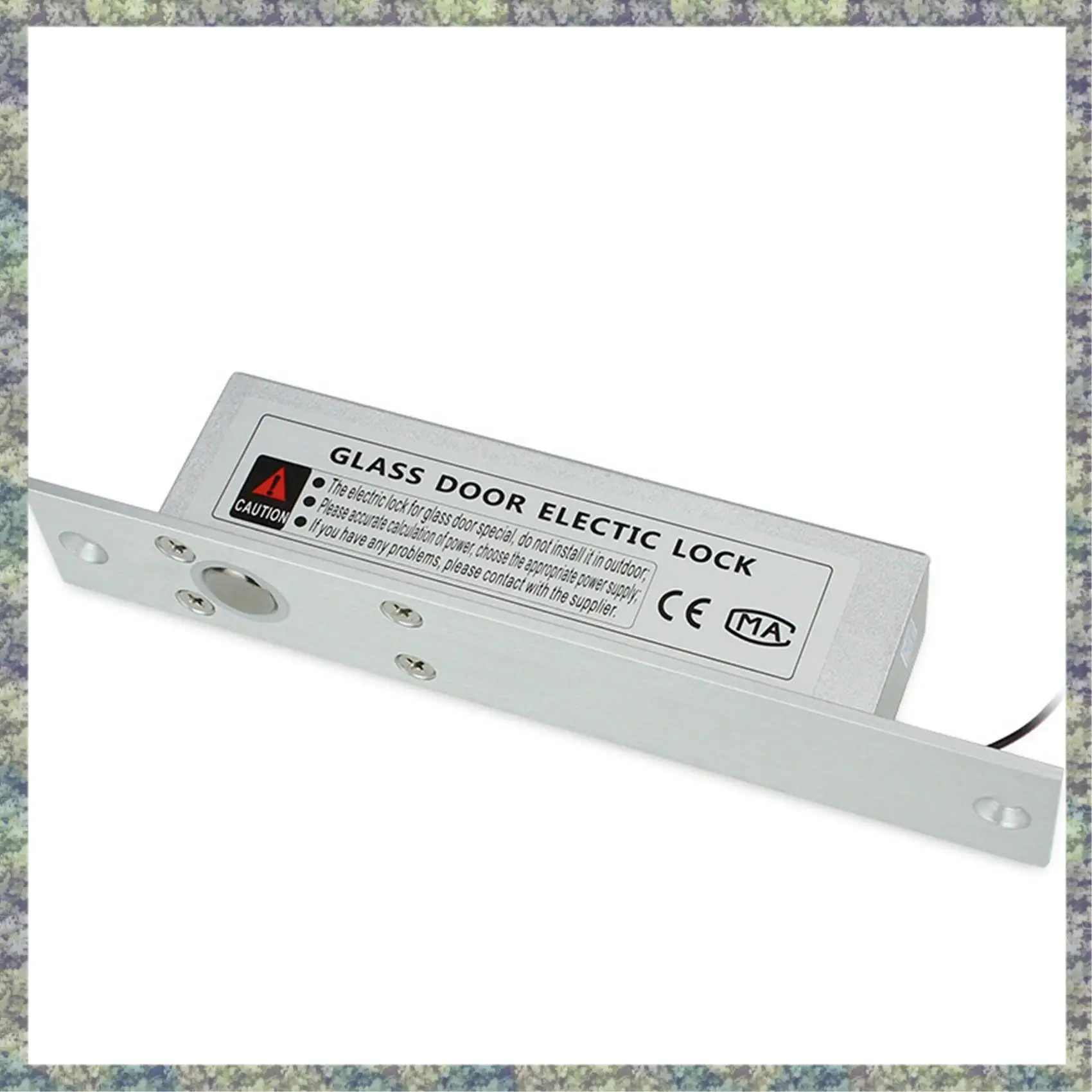 

Электрический ригельный замок WON 2X, засов, сквозной болт, дверной замок в режиме NC