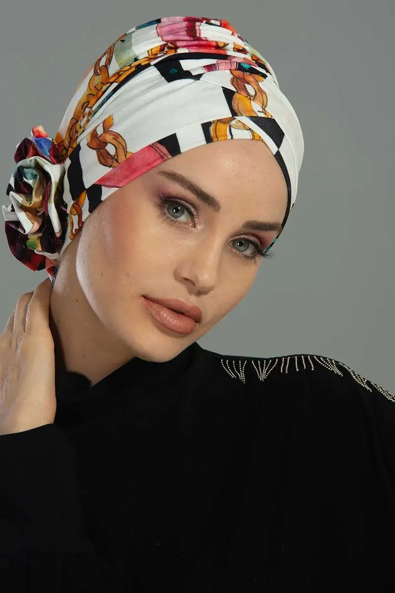 Cruz Rosa hueso natural Alis patrón