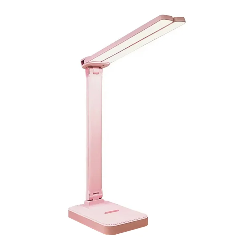 Lampada da scrivania AF90-LED Lampada da scrivania pieghevole con protezione per gli occhi ricaricabile tramite USB a 3 livelli dimmerabile