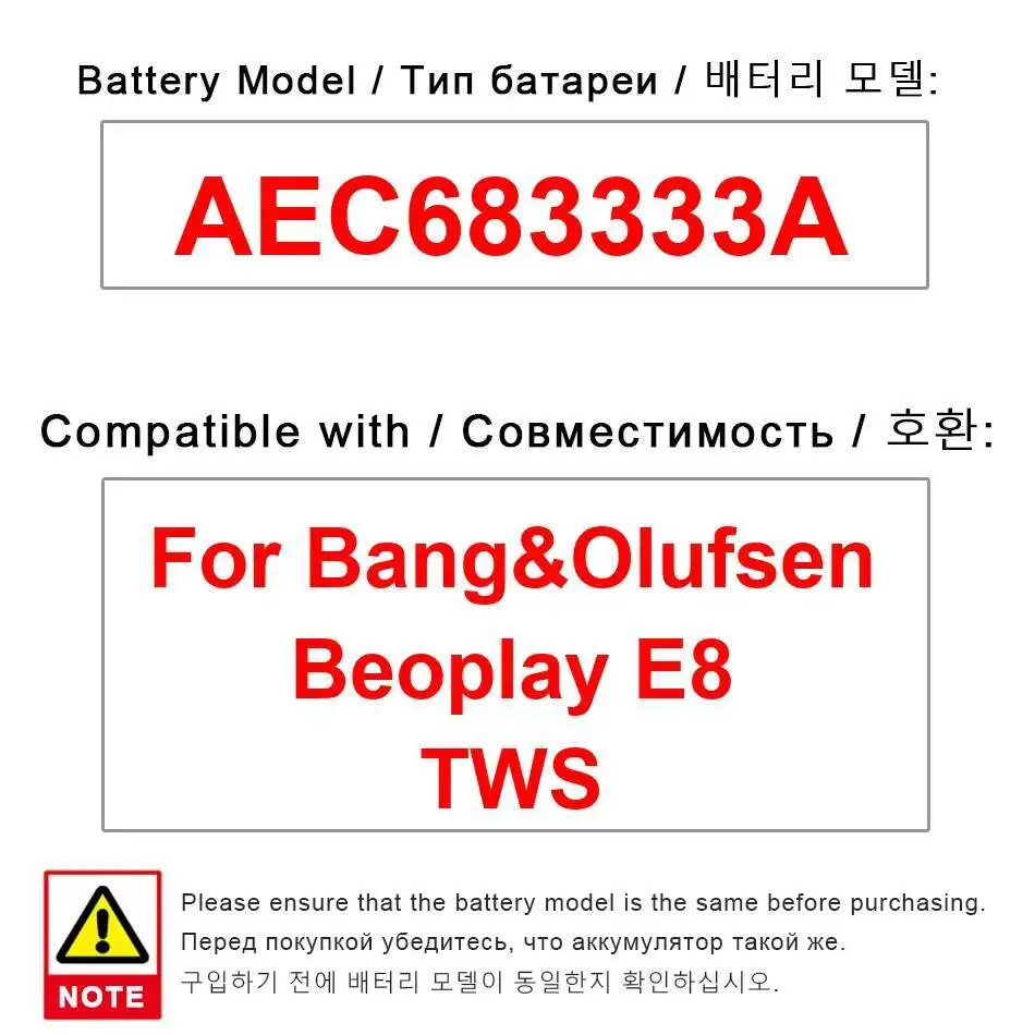 For Bang & Olufsen …