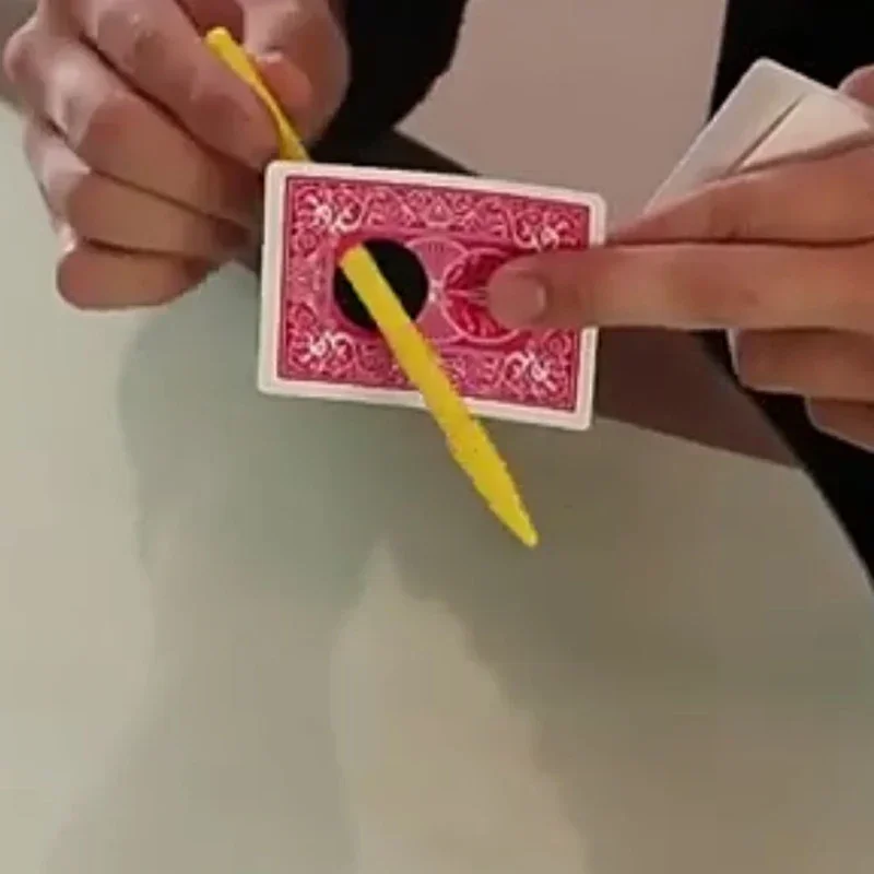 

Ручка Black Hole Magic Tricks или карта других мелких вещей J.C Magic Props Card Крупным планом Уличные иллюзии Уловки Mentalis