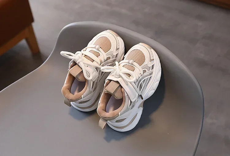 Kinder-Sneaker für Mädchen, Schulschuhe, Freizeitschuhe für Jungen, Frühling/Herbst, vielseitige Kindersneaker, atmungsaktive Mesh-Schuhe – Detail 9