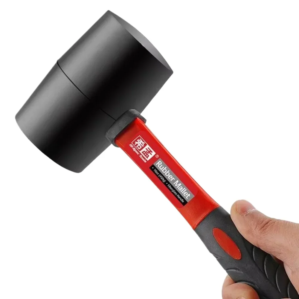 Rubber Mallet Professional Elastic Mount Service Tool Mallet Soft Anti-slip wear-resistant Multifunctional Hardware Hand Tools