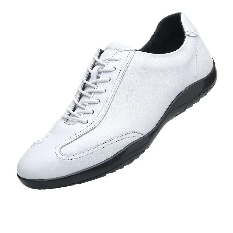 The First Layer of Cowhide New Martial Arts Shoes Lightweight Soft-soled Sports Shoes  Men's and Women's Tai Chi Shoes