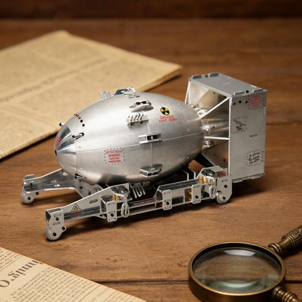 DIY Alloy Nuclear Atomic Model High-difficulty 1/12 Scale Alloy Model Simulation Scientific Teaching Aid Display Model