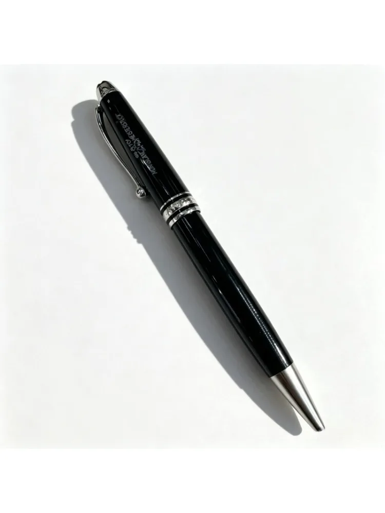 2027 M Neu 163 Stift Roségold M&B Kugelschreiber Schwarz M 0.7 Einzigartiges Design Himmelblau Farbiger Füllfederhalter Glatte Tinte Premium Feiertagsgeschenk