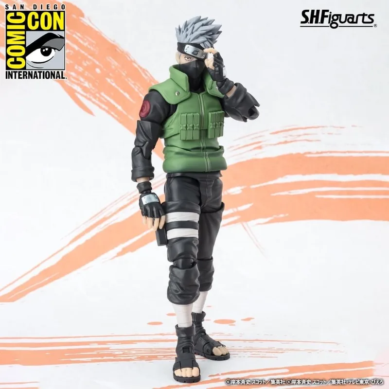 In Stock Bandai S.H.Figuarts SHF SDCC 2024 KAKASHI HATAKE -NARUTOP99 Exclusive Edition Anime Action Figure Gift Figure