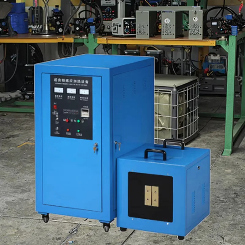 30KW TO160KW Metal Hot Forging Induction Heater Machine Steel Induction Heater
