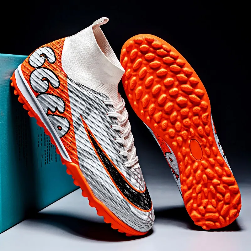 

Лидер продаж, высококачественные тренировочные футбольные бутсы для взрослых, стабильная и легкая спортивная обувь для соревнований, прочные мягкие туфли для ногтей