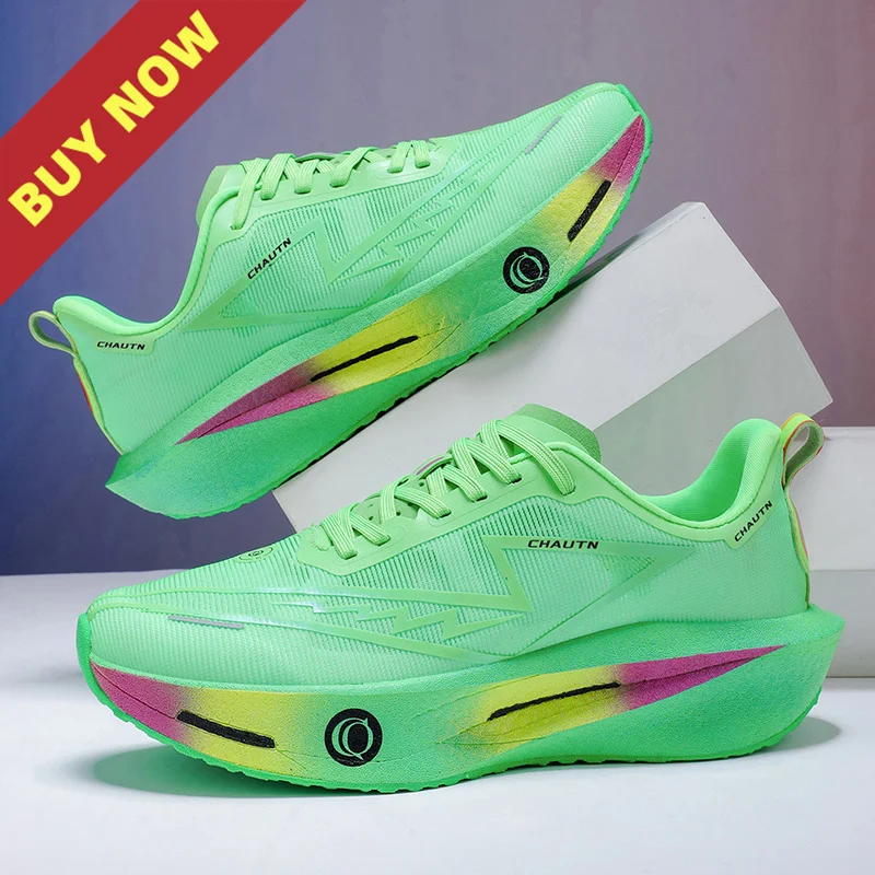 

Мужские спортивные кроссовки для марафона, дышащие легкие женские удобные стабильные спортивные повседневные кроссовки с облачной подушкой