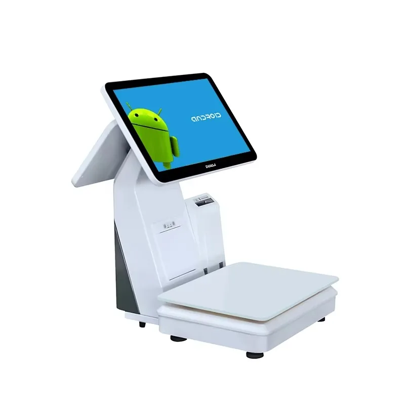 ALS9 Smart POS 15.6 Inch Android Label Scale All-in-One POS System Software Weighing Capabilities Multi-Device view 5