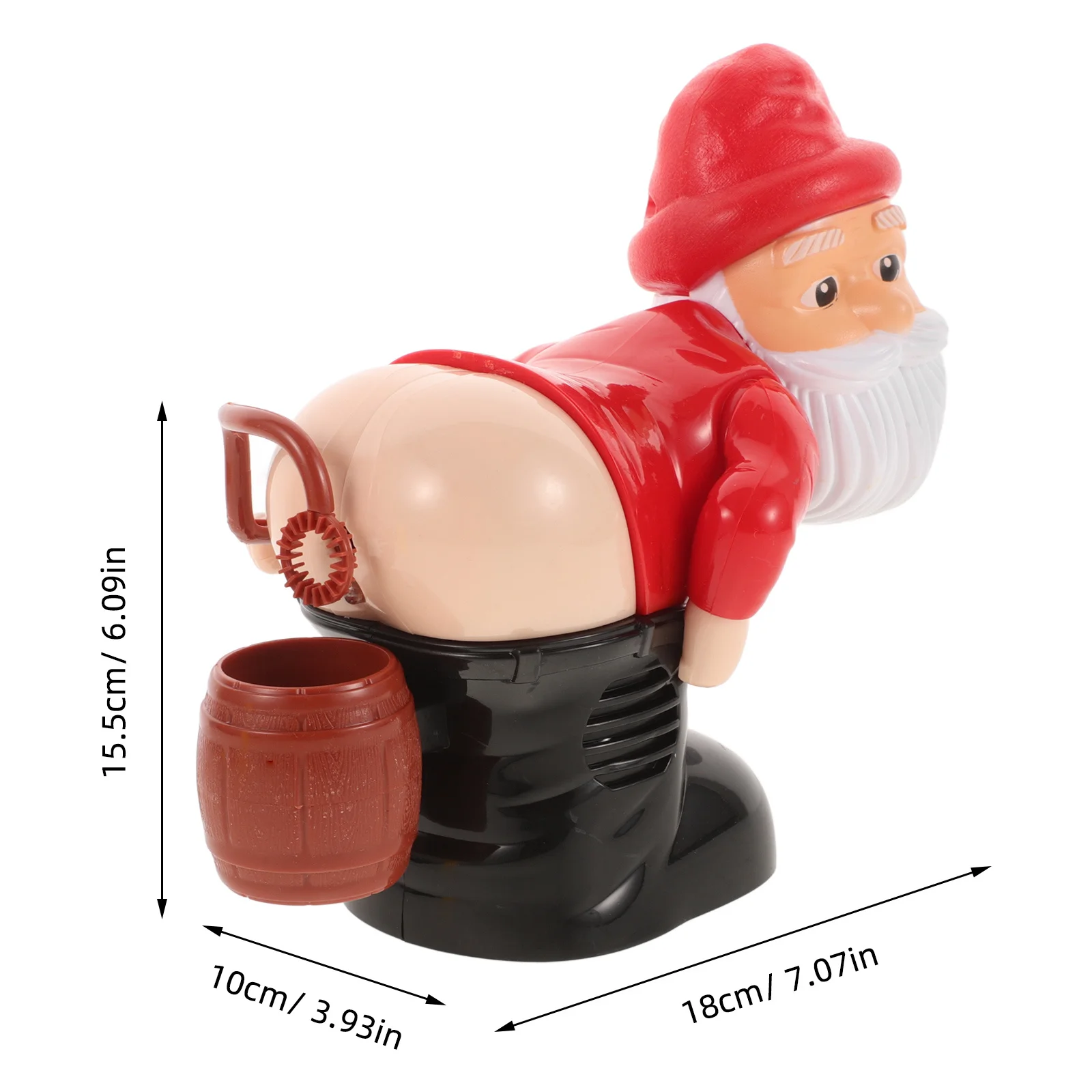 サンタクロースバブルマシン おなら音付き 面白いクリスマス 子供用 自動バブルブロワー 屋外パーティー 子供用ギフト