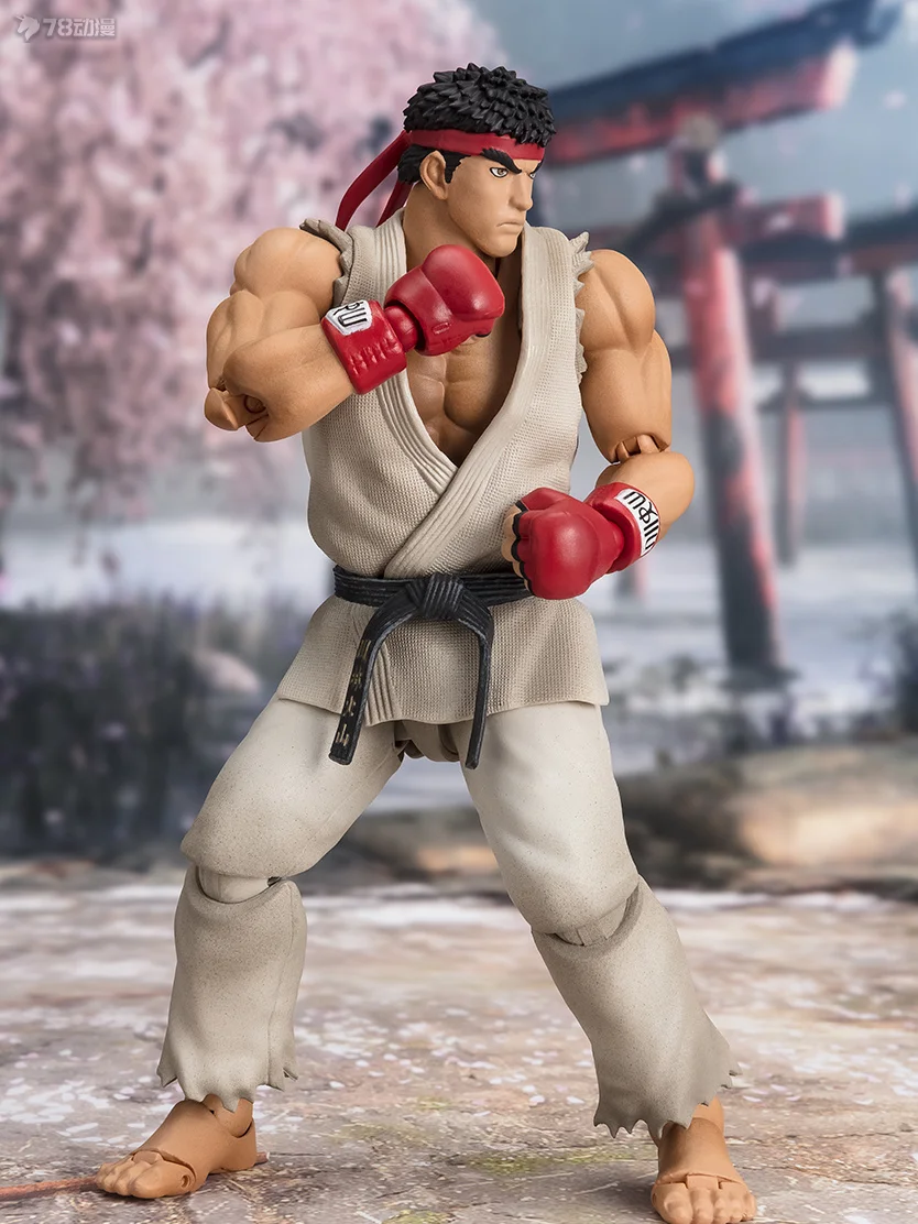 SHF Bandai Street Fighter Series Chun-Li Guile Vega M·Bison Gouki Nanakawa Mika Sakura Kasugano Ken Jiami Outfit 2 Model Toy