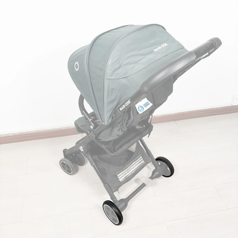 Stroller Tire For Maxi Cosi Lara 2 Buggy Rear Whee PU Tubeless Tyre Cover Custom Wheel Casing Baby Cart Accessories