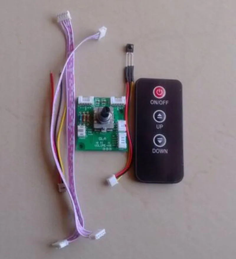 Imagem -03 - Placa de Controle de Volume Remoto com Led para Amplificador de Potência Potenciômetro Digital Equilíbrio Diferencial Hifi 4ch Canais 2ch w