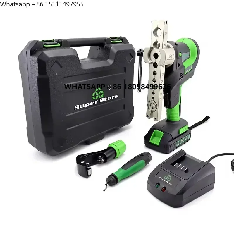 ST-E809AM Lithium Battery Electric Tube Flaring Tool for Air Conditioner Refrigeration Copper Pipe Expander
