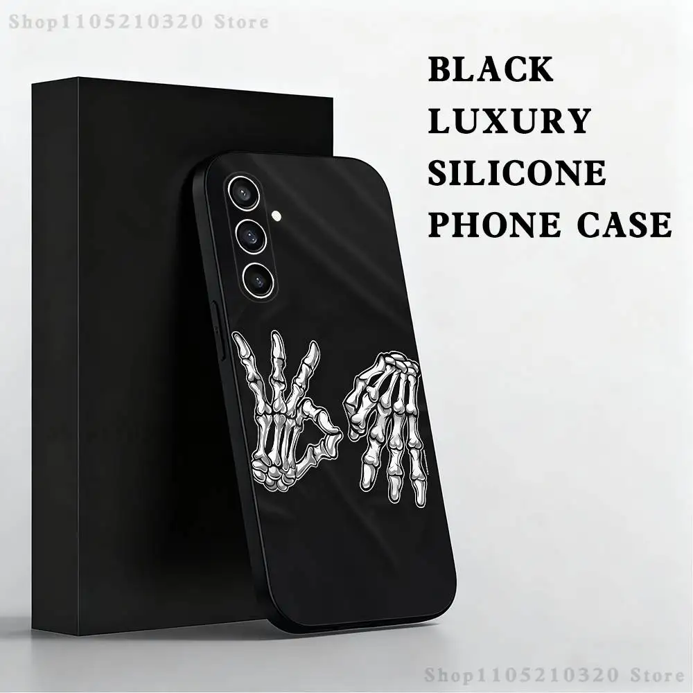 Custodia per telefono Penta Zero M-Miedo per Samsung S 25,24,23,22,30,21,10,9,Ultra,Plus,Lite,FE,4,5 G Custodia morbida nera