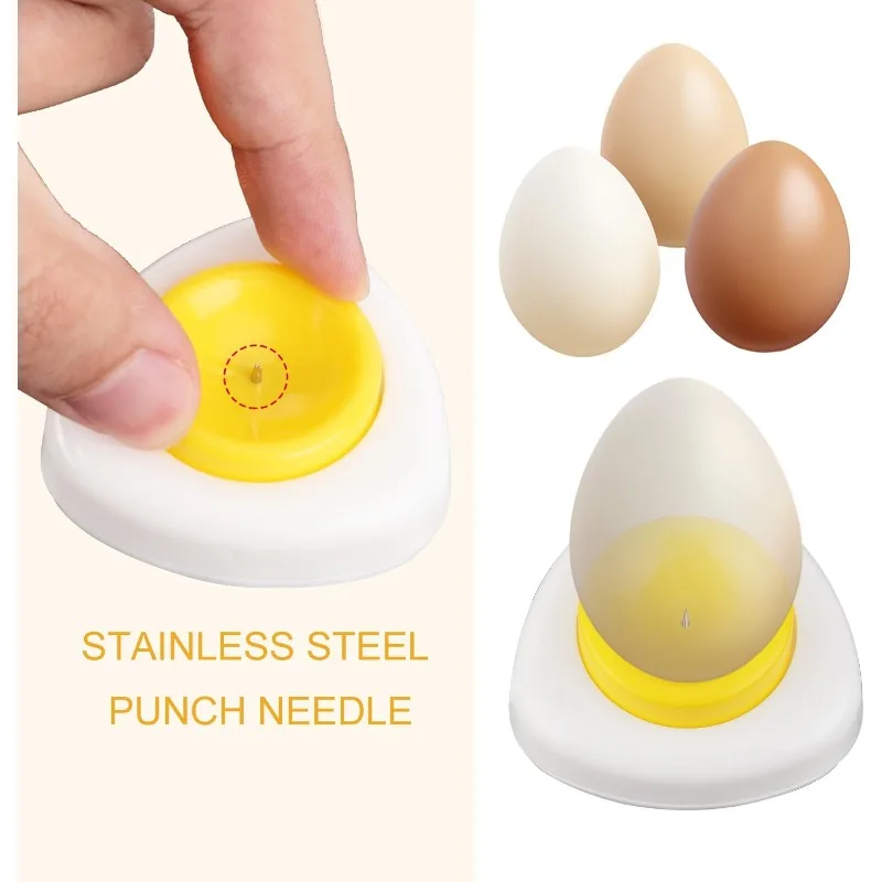 Egg Punch Needle Egg Piercer Hole Puncher for Boiled Eggs Anti-Shell Cracking Kitchen Gadget Cooking Tools