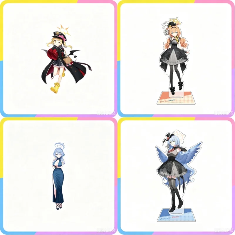 Blue Archive 15CM Acrylic Stand Model Figure Cosplay Plate Holder Topper Birthday Fans Christmas Desk Decor Plate Gift Keychain