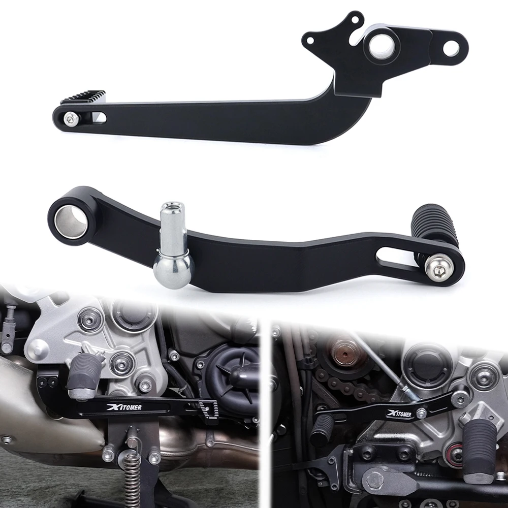 

Motorcycle Gear Shifter Shift Lever Kick Start Lever Foot Brake Pedal MT-07 / Tracer FZ-07 Tracer 700 / GT XSR 700 For YAMAHA